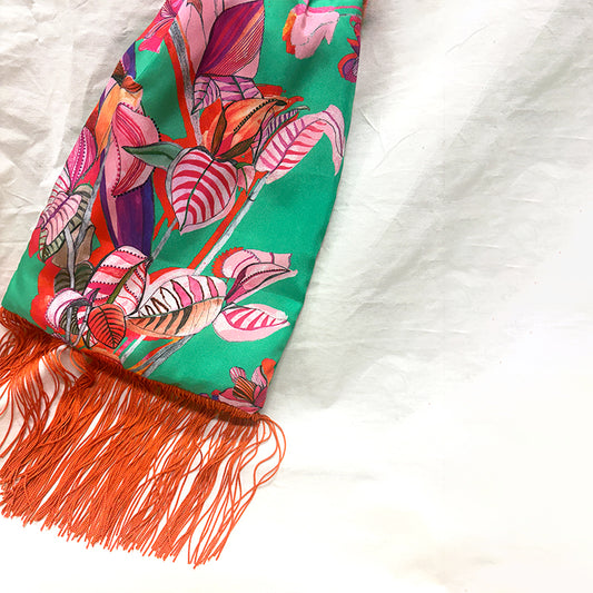 Euphoria Jade Silk Luxury Handbag