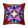 Margarita Red Cushion - Luxury Handmade Designer Throw Pillow - Eleni Malami