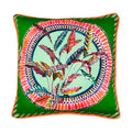 Sappho Green Cushion Cover - Eleni Malami