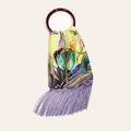 Tulip Lemon Silk Luxury Handbag - Eleni Malami