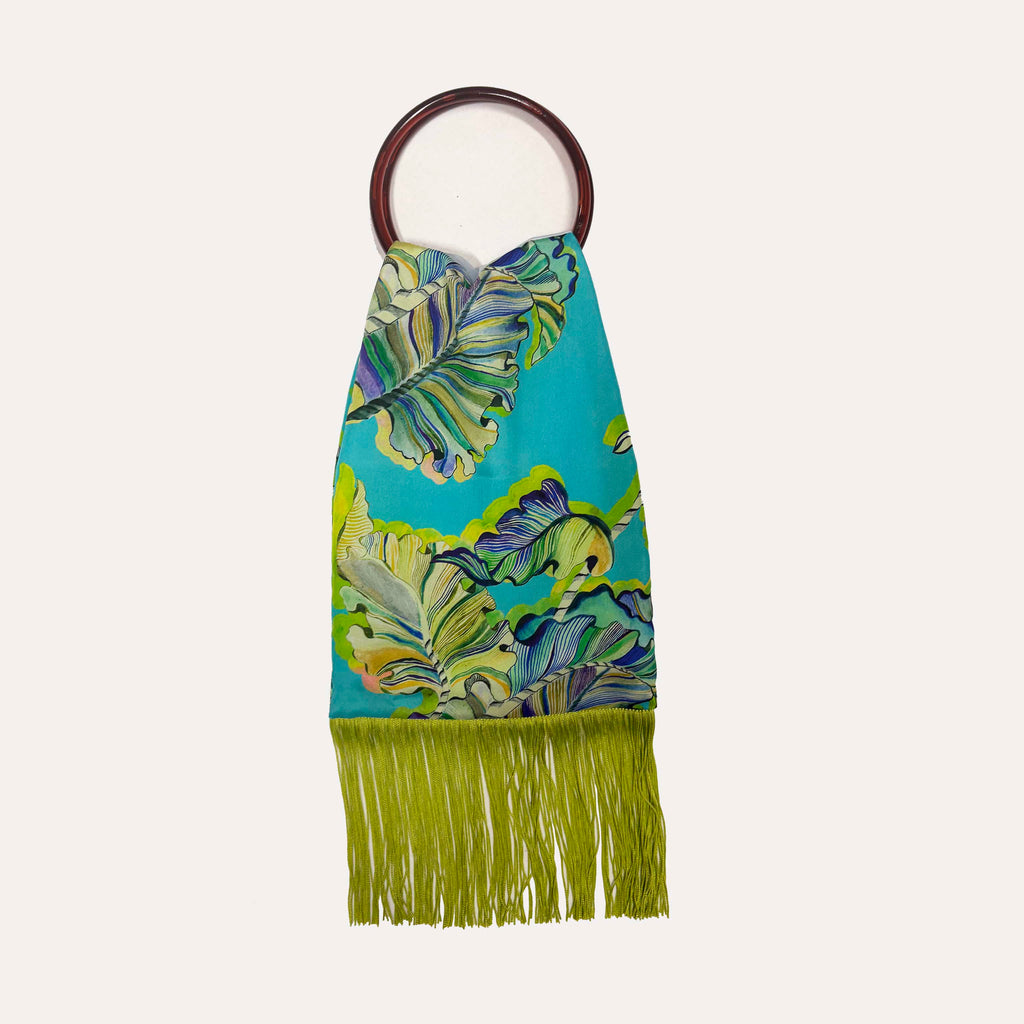 Ioli Ciel Silk Luxury Handbag Eleni Malami