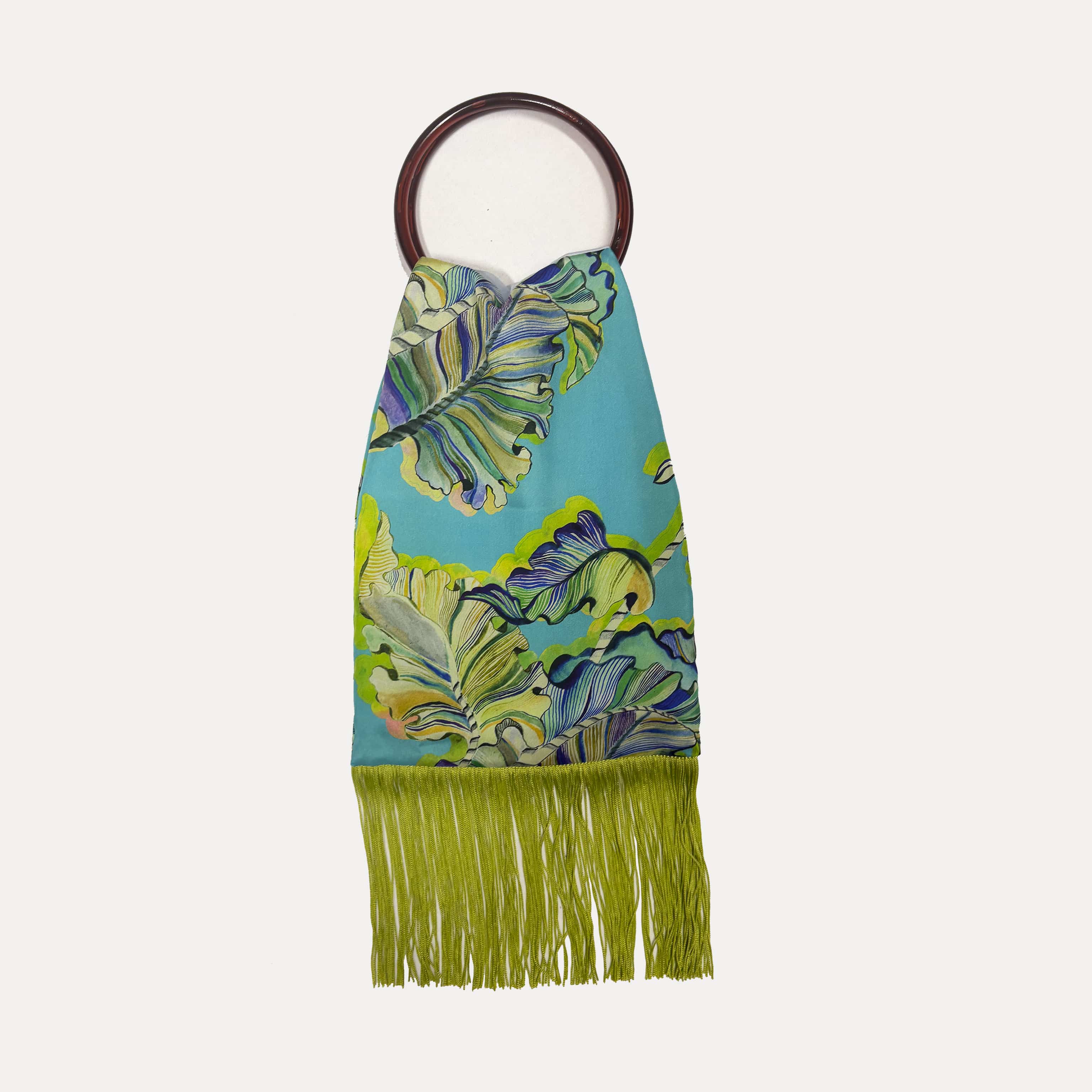Ioli Ciel Silk Luxury Handbag Eleni Malami