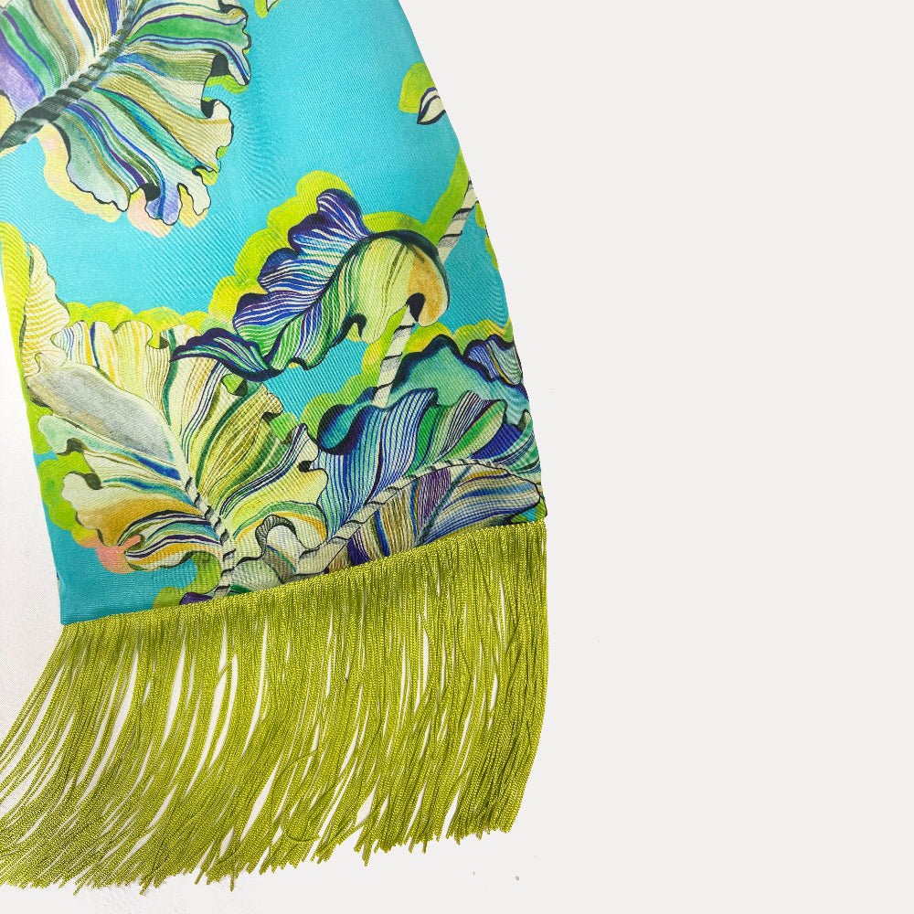 Ioli Ciel Silk Luxury Handbag Eleni Malami