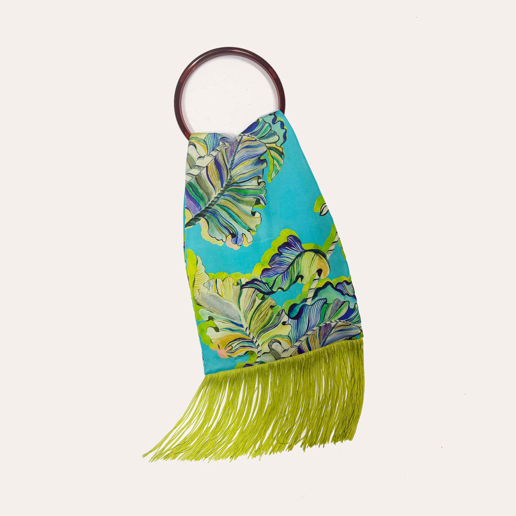 Ioli Ciel Silk Luxury Handbag Eleni Malami