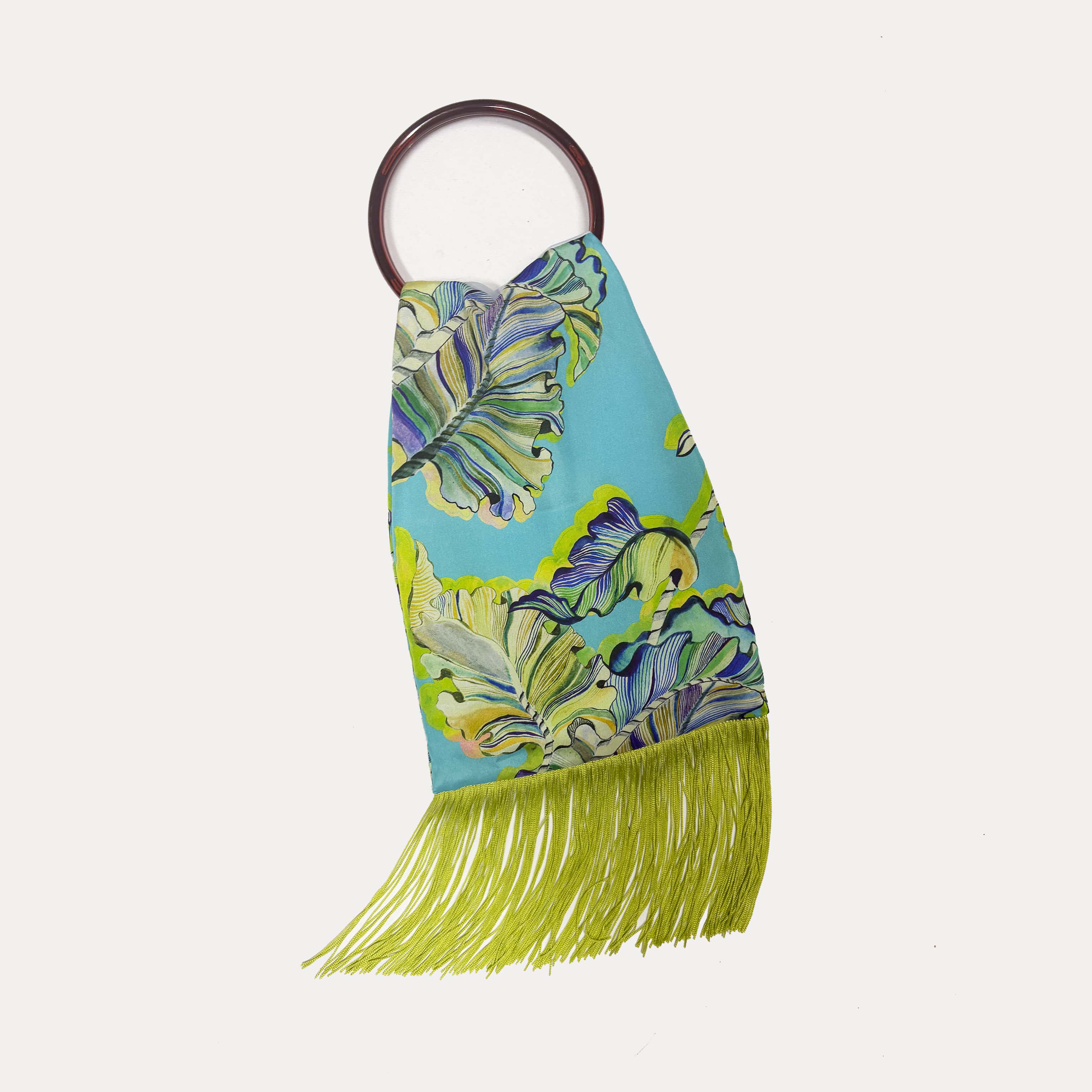 Ioli Ciel Silk Luxury Handbag Eleni Malami