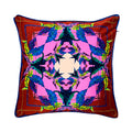 Margarita Red Cushion - Luxury Handmade Designer Throw Pillow Eleni Malami