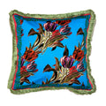 Tulipa Ciel Cushion - Luxury Handmade Tassel Fringe Pillow Eleni Malami